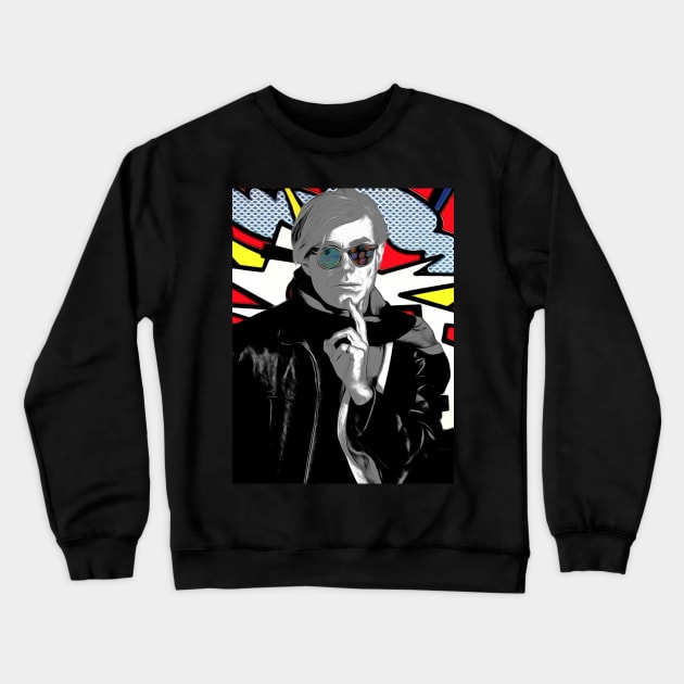 Andy Warhol Crewneck Sweatshirt by SiSuSiSu